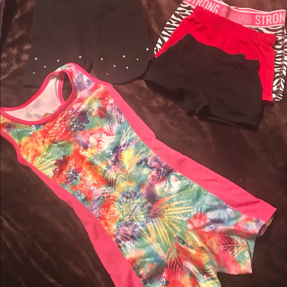 girls workout spanx